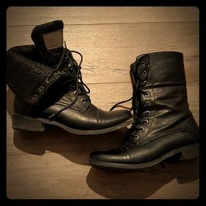 SOFTMOC- LEATHER COMBAT BOOTS